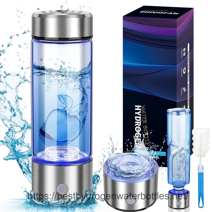 Best Hydrogen Water Bottles - The ZIHUOFAN Hydrogen Water Bottle is a cutting-edge hydration solution designed to improve your daily water intake efficiently. Featuring rapid three-minute electrolysis technology, this bottle generates water with a high concentration of 1800 ppb hydrogen ions, making it perfect for anyone needing quality hydration at home, work, or on the go. It combines simplicity, efficiency, and elegance in a portable format.